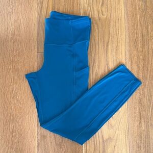 Teal Blue Lululemon Leggings with Pockets